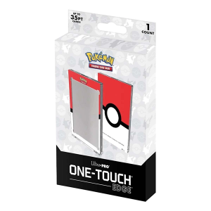 Ultra Pro Single 35pt ONE-TOUCH Edge - Pok Ball Printed Magnetic Card Holder for Pokmon