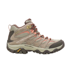 Women's Merrell Moab 3 Mid Waterproof Hiking Boots Outdoor 8.5 Bungee Cord