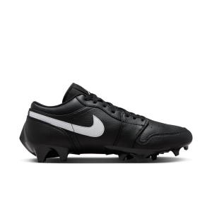Men's Jordan 1 Low TD Molded Football Cleats 11 Black/White