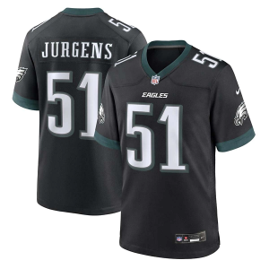 Philadelphia Eagles Cam Jurgens #51 Nike Game Jersey XLarge Black