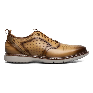 Men's Stacy Adams Sync Plain Toe Dress Shoes Wide 12 Natural
