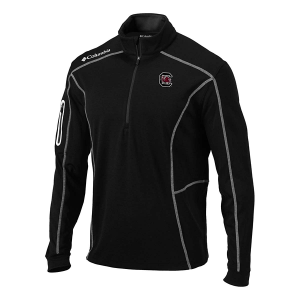 South Carolina Gamecocks Columbia Shotgun 1/4 Zip Medium Black