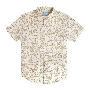 Men's Sendero Provisions Co. Sendero X Waco Surf City Slicker Button Up Shirt 2XLarge Texas Critter