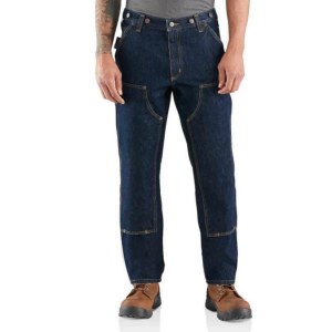 Men's Carhartt Relaxed Fit Logger Jeans Utility Pants 30 Freight