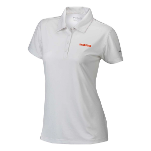Syracuse Orange Columbia Women's Birdie Alternate Logo Polo Medium White