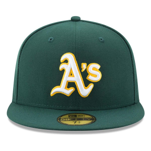 Oakland Athletics New Era 2021 On Field 59Fifty Fitted Hat 7 7/8 Green