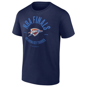Oklahoma City Thunder Finals Bound Participant Fanatics T-Shirt 2XLarge Navy