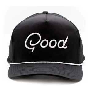 Men's Good Good Golf Hole In One Golf Snapback Hat One Size Black