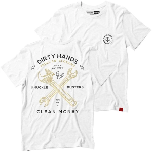 Men's Troll Co. Clothing Twisting Wrenches T-Shirt Large White