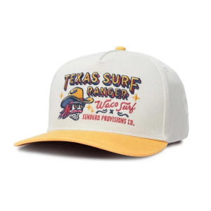 Men's Sendero Provisions Co. Sendero X Waco Surf Texas Surf Ranger Snapback Hat One Size White