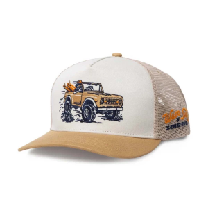 Men's Sendero Provisions Co. Sendero X Waco Surf Lone Star Road Trip Snapback Hat One Size White