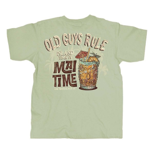 Men's Old Guys Rule Mai Time T-Shirt 3XLarge Pistachio