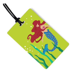 R. Nichols Mermaid Luggage Tag