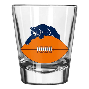 Logo Brands Chicago Bears Retro Gameday Shot Glass