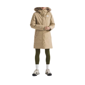 Women's The North Face Arctic Parka Small Khaki Stone