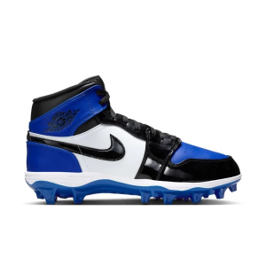 Men's Jordan 1 Mid TD Molded Football Cleats 8 Game Royal/Black/White