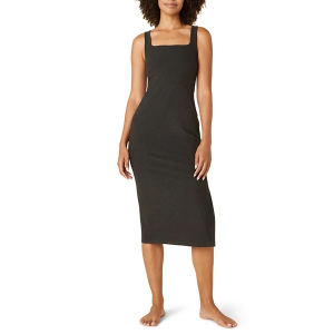 Women's Beyond Yoga Spacedye Icon Midi Shift Dress Small Darkest Night