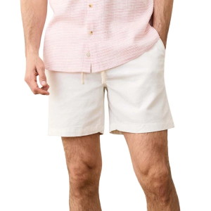 Men's Marine Layer Saturday Beach Lounge Shorts Large White