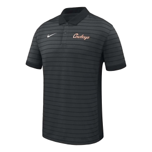 Oklahoma State Cowboys Nike Victory Coaches Polo XLarge Black