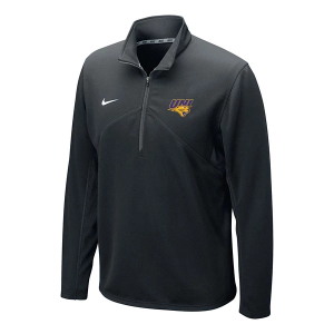 Northern Iowa Panthers Nike Training 1/4 Zip Large Black