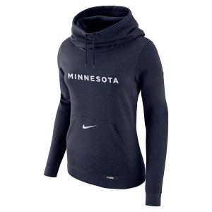 Women's Minnesota Timberwolves Nike 2024 City Edition Hoodie Small Navy