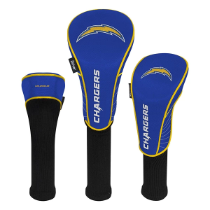 Team Effort Los Angeles Chargers 3 Pack Headcovers