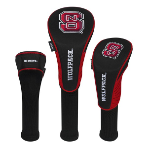 Team Effort NC State Wolfpack 3 Pack Headcovers