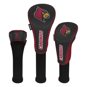 Team Effort Louisville Cardinals 3 Pack Headcovers