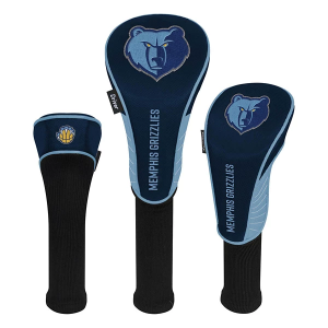 Team Effort Memphis Grizzlies 3 Pack Headcovers