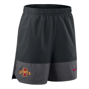 Iowa State Cyclones Nike DriFit Woven Shorts Medium Black