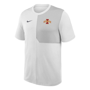 Iowa State Cyclones Nike Coaches UV T-Shirt 2XLarge White