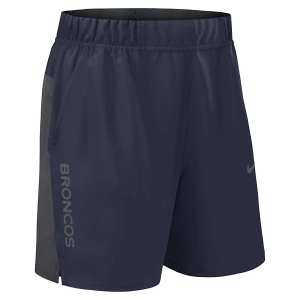 Denver Broncos Nike Victory Woven Shorts Small Navy