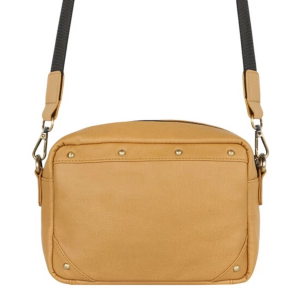 Vaan & Co Tayla Diamond Print Camera Bag Crossbody Gold