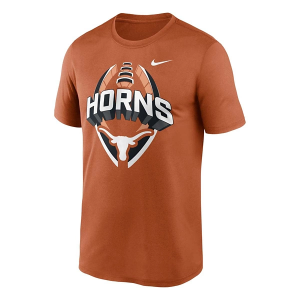 Texas Longhorns Nike Icon Football T-Shirt 2XLarge Dark Orange