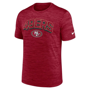 San Francisco 49ers Nike 2025 Velocity Arch T-Shirt 2XLarge Red