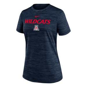 Arizona Wildcats Nike Women's Velocity T-Shirt Medium Navy