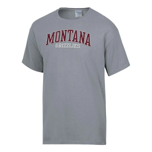 Montana Grizzlies Gear For Sports Demo ComfortWash T-Shirt Medium Concrete