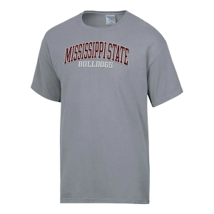 Mississippi State Bulldogs Gear For Sports Demo ComfortWash T-Shirt Medium Concrete