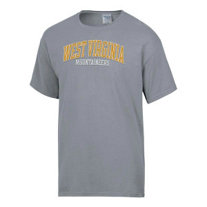 West Virginia Mountaineers Gear For Sports Demo ComfortWash T-Shirt Small Concrete