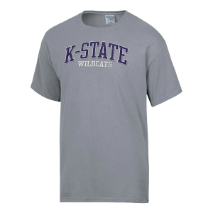 Kansas State Wildcats Gear For Sports Demo ComfortWash T-Shirt Small Concrete