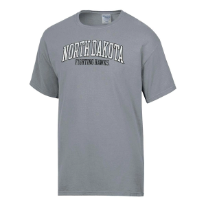 North Dakota Fighting Hawks Gear For Sports Demo ComfortWash T-Shirt Small Concrete