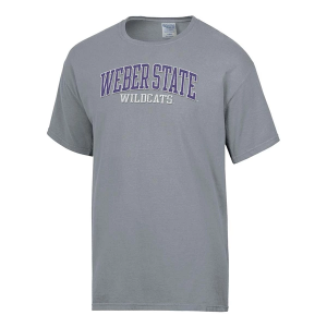 Weber State Wildcats Gear For Sports Demo ComfortWash T-Shirt Small Concrete