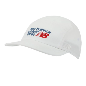 New Balance 5 Panel Athletics Graphic Adjustable Hat One Size Sea Salt