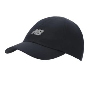 New Balance 6 Panel Performance Adjustable Hat One Size Black