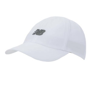 New Balance 6 Panel Performance Adjustable Hat One Size White