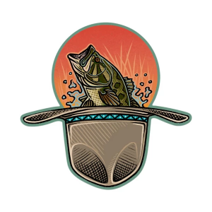 Casey Underwood Artwork 10 Gallon Gulper Decal Decal
