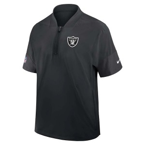 Las Vegas Raiders Nike 2025 Sideline Coach Mid Athletic Jacket 2XLarge Black