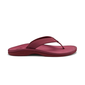 Women's OluKai Ohana Flip Flop Sandals 11 Red Earth/Red Earth