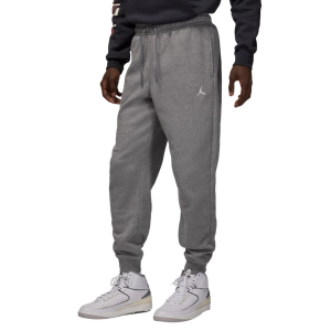 Men's Jordan Brooklyn Fleece Joggers 3XLarge Carbon Heather/White Regular