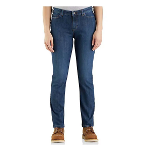 Women's Carhartt Rugged Flex Relaxed Fit Straight Jeans Willow 12 30